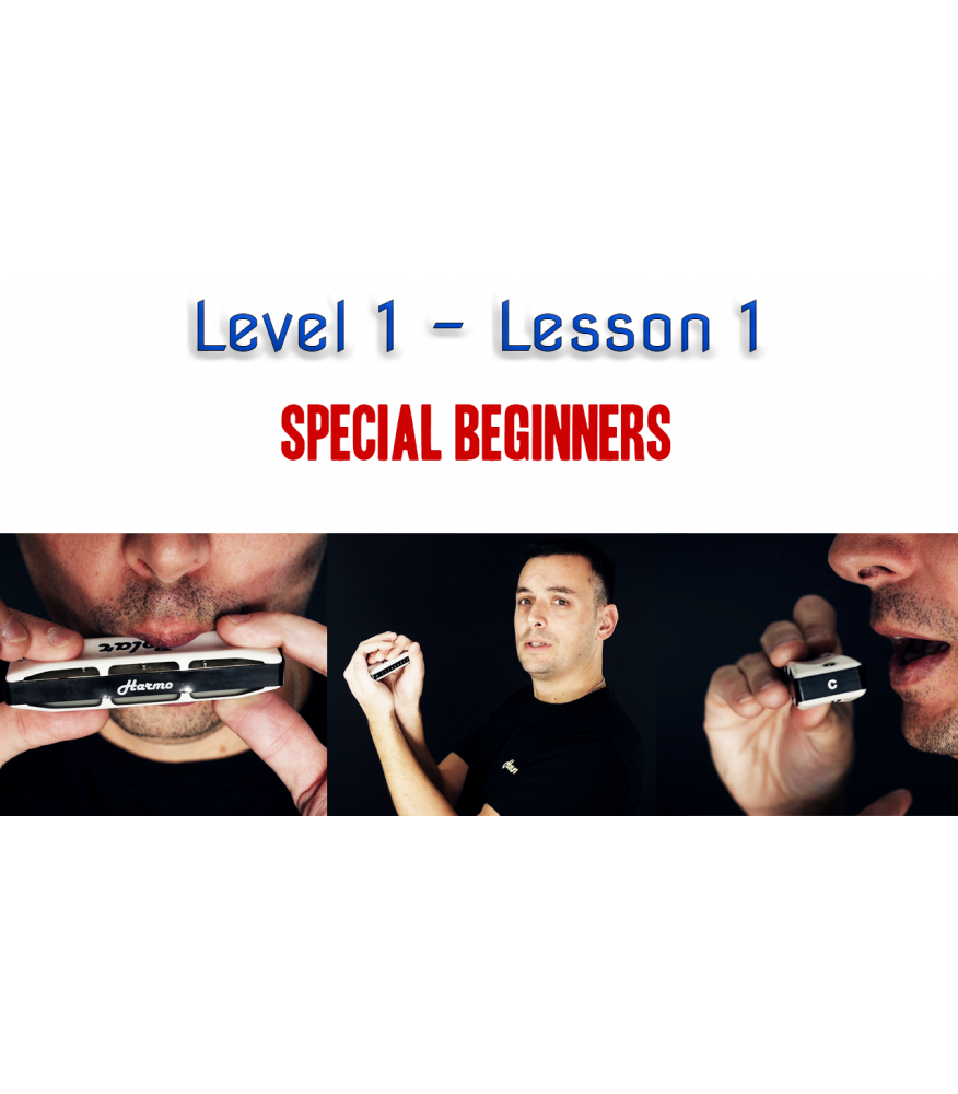 Harmonica School: Level 1 Lesson 1 - 7 days access Beginner $14.90 Harmonica School: Level 1 Lesson 1 - 7 days access Beginner $14.90