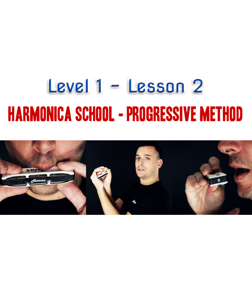 Harmonica School: Level 1 Lesson 2 - 7 days access Beginner $14.90 Harmonica School: Level 1 Lesson 2 - 7 days access Beginner $14.90