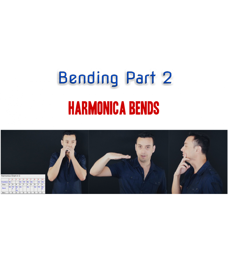 Bending Part 2 - 7 Day access Harmonica technique  $9.90
